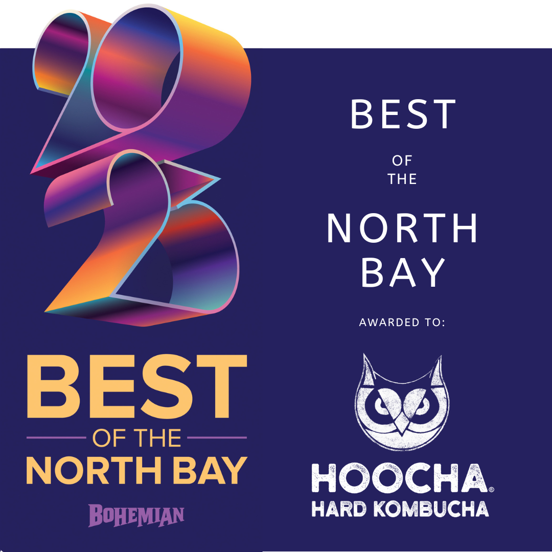 Hoocha is voted best hard kombucha again in 2023!