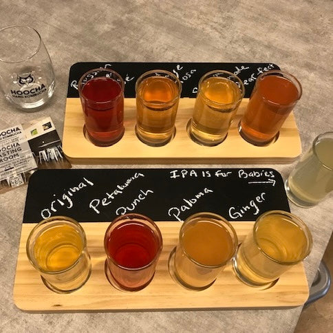 Tasting Flight Gift (9 flavors and a Hoocha glass)