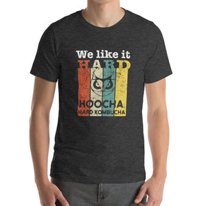 "We like it hard" Hoocha t-shirt (grey)